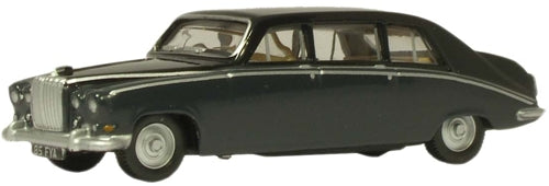 Oxford Diecast 76DS003 Daimler DS420 Limousine Black / Grey - 1:76 (OO) Scale