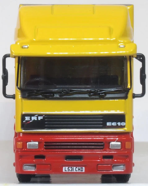 Oxford Diecast 76EC004 ERF EC Box Trailer Gerry Cottles Circus, 1:76 Scale, OO Scale