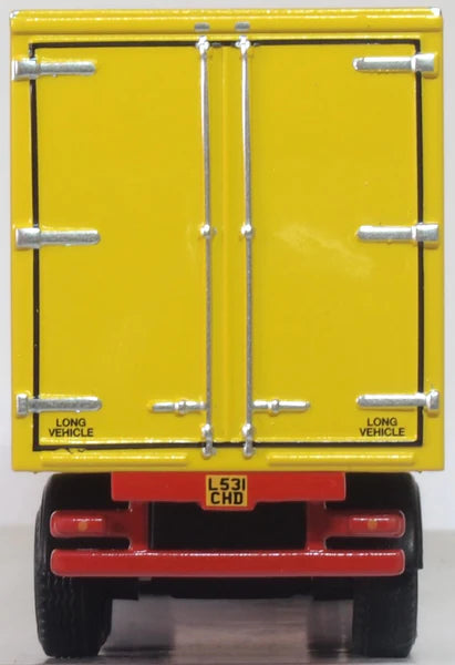 Oxford Diecast 76EC004 ERF EC Box Trailer Gerry Cottles Circus, 1:76 Scale, OO Scale
