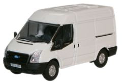 Oxford Diecast 76FTC005 Ford Transit Connect White Van 1.76 Scale