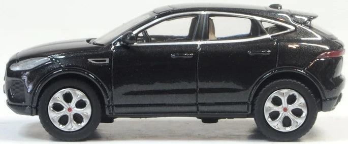 Oxford Diecast 76JEP003 Jaguar E Pace Santorini Black 1:76 Scale