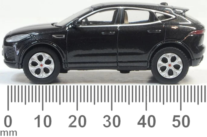 Oxford Diecast 76JEP003 Jaguar E Pace Santorini Black 1:76 Scale