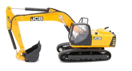 Oxford Diecast 76JS001 JCB JS220 Tracked Excavator - 1:76 Scale (OO)