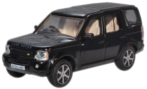 Oxford Diecast 76LRD003 Land Rover Discovery Santorini Black - 1:76 (OO) Scale  ** Limited Availabilty **
