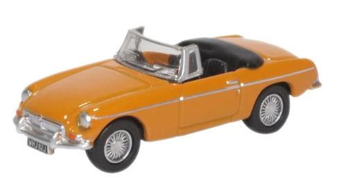 Oxford Diecast 76MGB009 MGB Roadster Bronze Yellow - 1:76 (OO) Scale