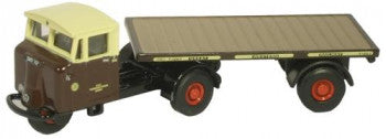 Oxford Diecast 76MH003 GWR Flatbed Trailer - OO (1:76) Scale