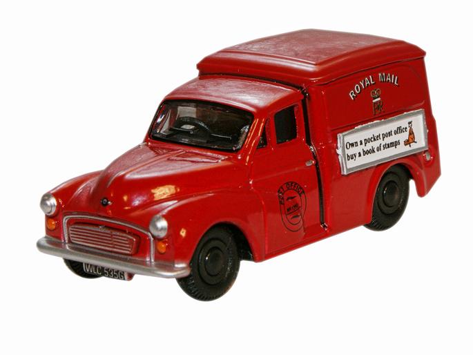 Oxford Diecast 76MM015 Royal Mail Morris Minor, 1:76 Scale