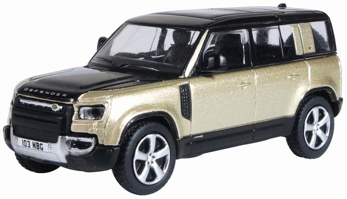 Oxford Diecast 76ND110X001 New Land Rover Defender 110X - 1.76 Scale (OO)