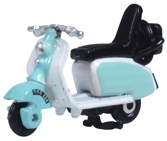 Oxford Diecast 76SC001 Scooter Blue/White - OO Scale