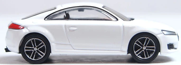 Oxford Diecast 76TT001 Audi TT Coupe Glacier White, 1:76 Scale, OO Scale