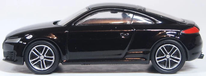 Oxford Diecast 76TT002 Audi TT Coupe Brilliant Black, 1:76 Scale, OO Scale