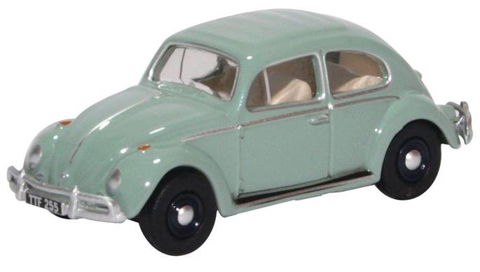 Oxford Diecast 76VWB010 VW Beetle Pastel Blue - 1:76 (OO) Scale