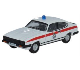 Oxford Diecast 76CAP007 Ford Capri Mkll Police Car - 1:76 (OO) Scale