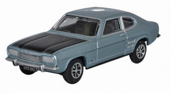 Oxford Diecast 76CP004 Ford Capri Mk1 Blue Mink 1:76 (OO) Scale