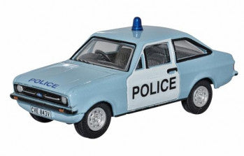 Oxford Diecast 76ESC004 Ford Escort Mk2 Police - 1:76 Scale
