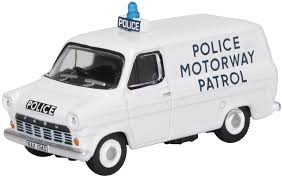 Oxford Diecast 76FT1007 Ford Transit MkI Police Motorway Patrol (Gwent)