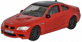 Oxford Diecast 76M3004 BMW M3 Coupe Imola Red - 1:76 Scale