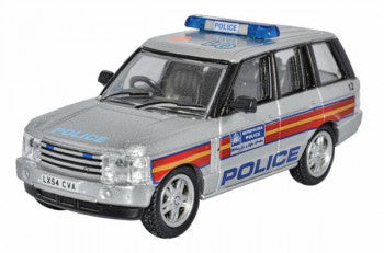 Oxford Diecast 76RR3004 Range Rover 3rd Generation Metropolitan Police - 1:76 Scale