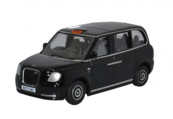 Oxford Diecast 76TX5001 LEVC Electric Black Taxi - 1:76 (OO) Scale