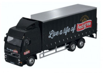 Oxford Diecast 76VOL02CL Marstons Volvo FH Curtainside Lorry - 1:76  (OO) Scale