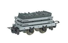 Bachmann 77301 Thomas & Friends Narrow Gauge Slate Wagon with Load, 009/N Gauge