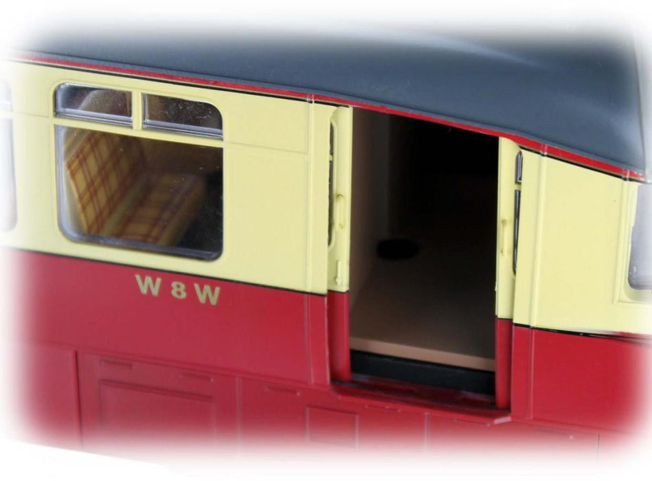 Dapol 7D-011-005 Streamlined Railcar Number W6W in BR Lined Carmine & Cream Livery- O Gauge ** Last One in Stock **