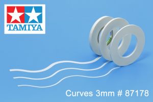 Tamiya 87178 Masking Tape for Curves - 3mm