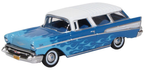 Oxford Diecast 87CN57005 Chevrolet Nomad 1957 Hot Rod 1.87 Scale