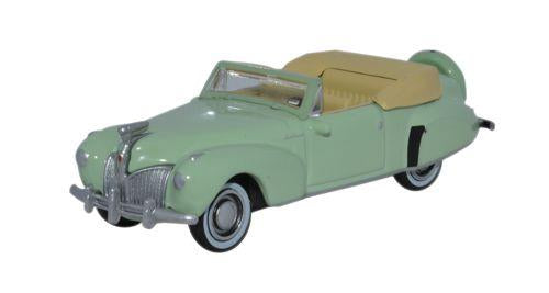 Oxford Diecast 87LC41005 Lincoln Continental 1941 Paradise Green 1:76 (OO) Scale