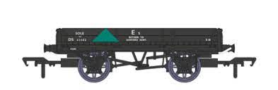 Rapido Trains 928009 SECR Ballast Wagon No.DS62402 BR Black Post SR Body - OO Gauge