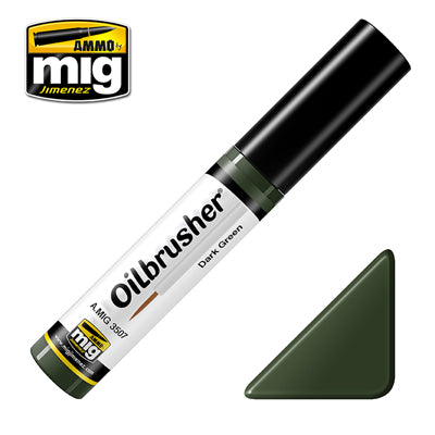 Ammo Mig 3507 Dark Green Oilbrusher 10ml