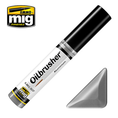 Ammo Mig 3537 Aluminium Oilbrusher 10ml