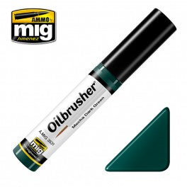 Ammo Mig 3531 Mecha Dark Green Oilbrusher 10ml