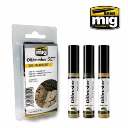 Ammo Mig 3534 Summer Soil Oilbrusher 10ml