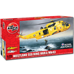 Airfix A55307 Westland Sea King HAR.3 Starter Set Kit (1:72 Scale)