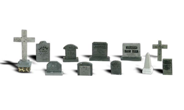 Woodland Scenics A2164 Tombstones - N Scale