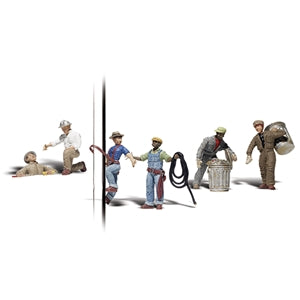 Scenic Accents A2742 City Workers Figure Set - O (1:48) Scale
