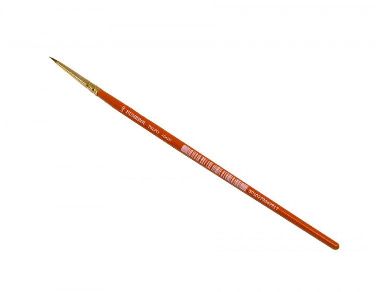 Humbrol Palpo AG4231 Paint Brush - Size 000 (Orange Handle)