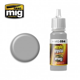 Ammo Mig 0094 Crystal Glass Acrylic Crystal Colour - Suitable for Brush and Airbrush Application - 17ml Bottle