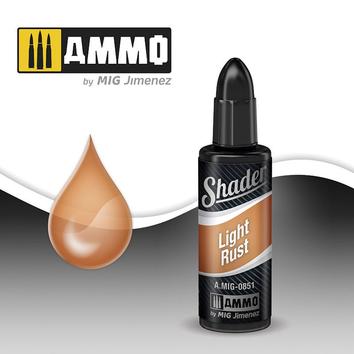 Ammo Mig 0851 Shader - Light Rust (10ml)