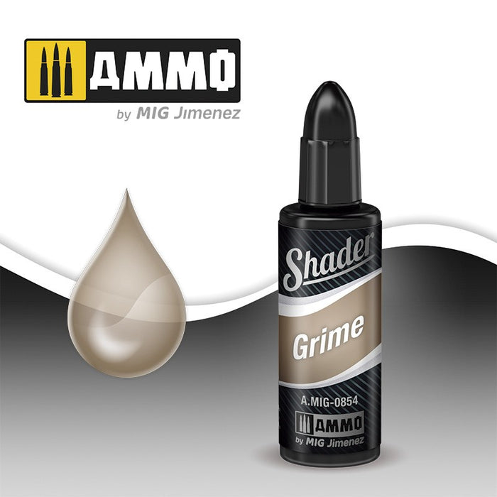 Ammo Mig 0854 Shader - Grime (10ml)