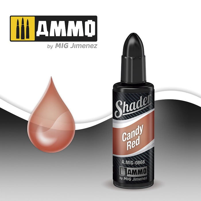 Ammo Mig 0868 Shader - Candy Red (10ml)