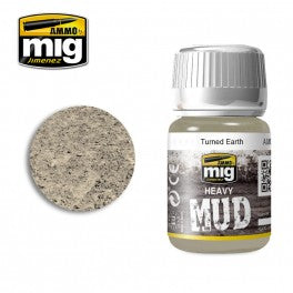 Ammo Mig 1702 Heavy Mud  - Turned Earth - 35ml Jar