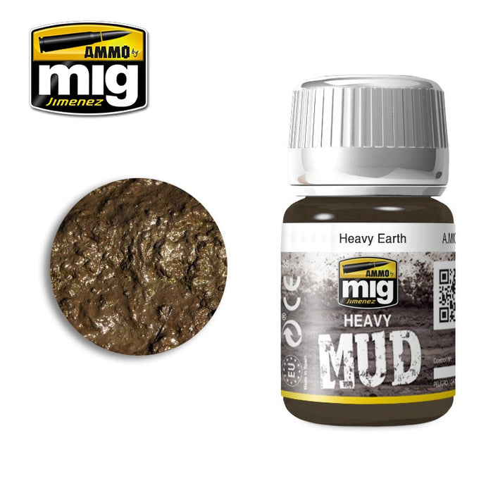 Ammo Mig 1704 Heavy Mud  - Heavy Earth - 35ml Jar