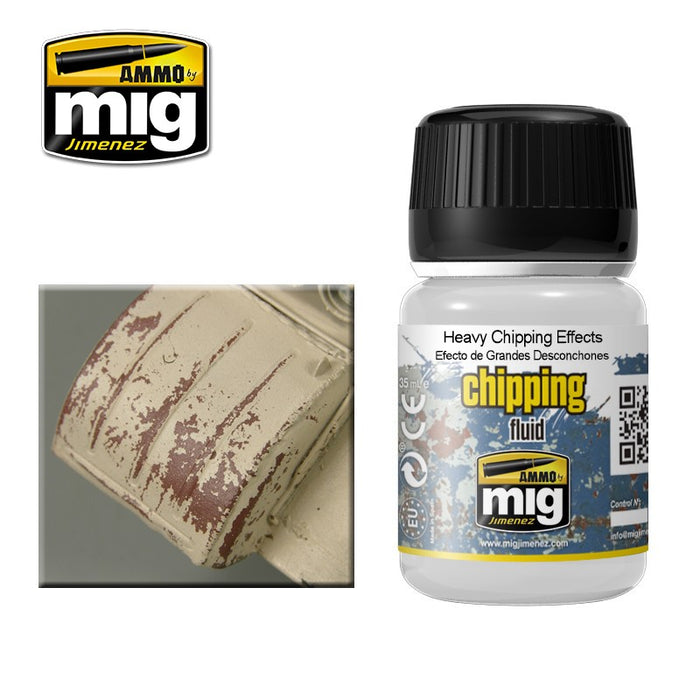 Ammo Mig 2011 Heavy Chipping Effects (Odourless Fluid)- 35ml Jar