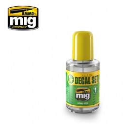 Ammo Mig 2029 Ultra Decal Set 1 - High Quality Decal Solution - 30ml Bottle