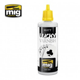 Ammo Mig 2051 Matt Lucky Varnish - 60ml Bottle