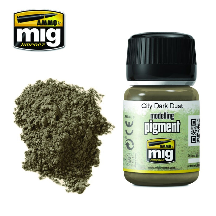 Ammo Mig 3028 Pigment - City Dark Dust - 35ml Jar