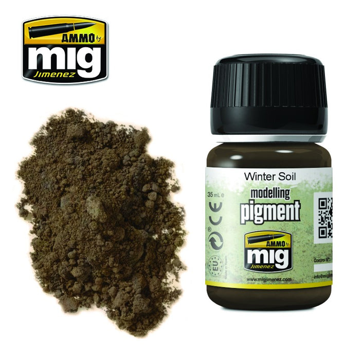 Ammo Mig 3029 Pigment - Winter Soil - 35ml Jar
