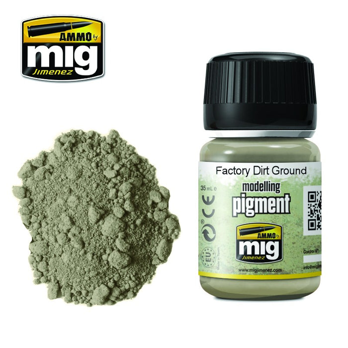 Ammo Mig 3030 Pigment - Factory Dirt Ground - 35ml Jar